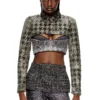 de-ansis-fsh2 Houndstooth dokuma denim şal