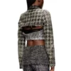 de-ansis-fsh2 Houndstooth dokuma denim şal