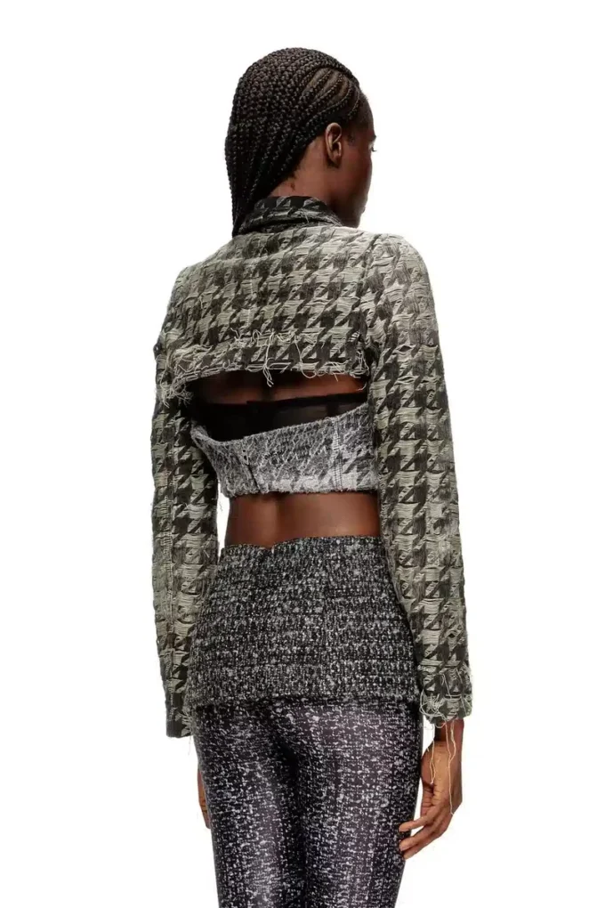 de-ansis-fsh2 Houndstooth dokuma denim şal