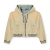 de-giri-crop jogg Renkli JoggJeans fermuarlı kapüşonlu sweatshirt