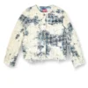 de-grafy-fsh Houndstooth dokuma denim ceket