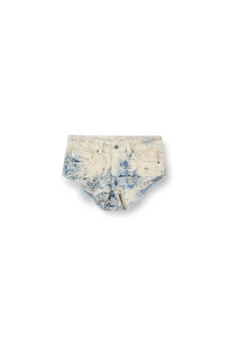 de-jizz-fsh1 Houndstooth dokuma denim şort