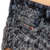 de-jizz-fsh2 Houndstooth batik denim şort