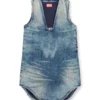 de-laris-dress-s Mermer desenli denim kısa elbise de-laris-dress-s Mermer desenli denim kısa elbise
