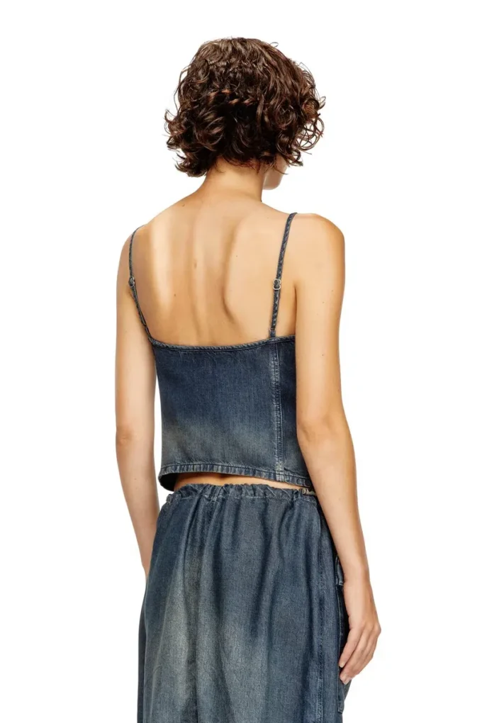 de-mellis-s Degrade akıcı denim üst