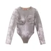 de-nikki-ls-fse Parlak denim bodysuit