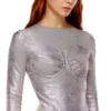 de-nikki-ls-fse Parlak denim bodysuit
