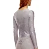 de-nikki-ls-fse Parlak denim bodysuit