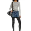 de-rago-re Rehab denim mini etek