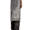 de- rathian-fsh Prens of Wales jakarlı denim midi etek