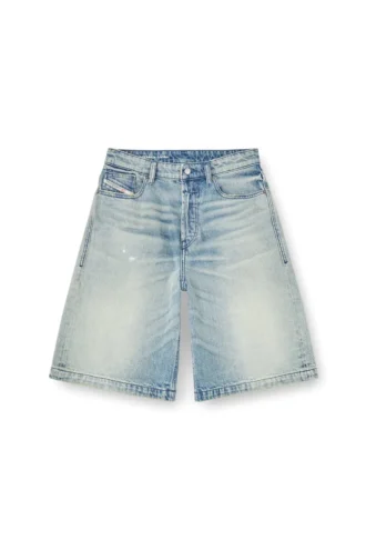 de-sire-short Yıpranmış efektli denim şort