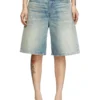 de-sire-short Yıpranmış efektli denim şort
