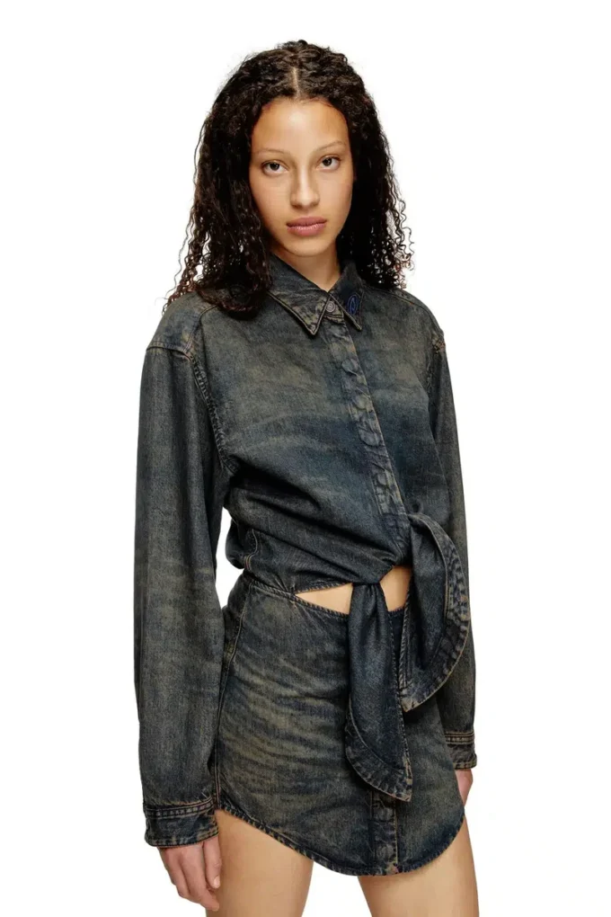 de-susan-s Akıcı denim elbise de-susan-s Akıcı denim elbise