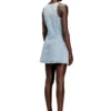 de-sweeney-s1 Kristalli houndstooth denim kısa elbise de-sweeney-s1 Kristalli houndstooth denim kısa elbise