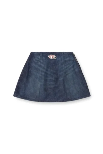 de-sweny-s1 Prens of Wales denim mini etek