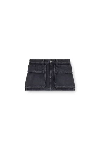 de-ton Batavia dokuma denim mini etek