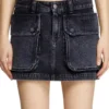 de-ton Batavia dokuma denim mini etek