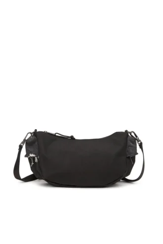 Diesel omuz çantası Yıpranmış denim ve CORDURA® omuz çantası