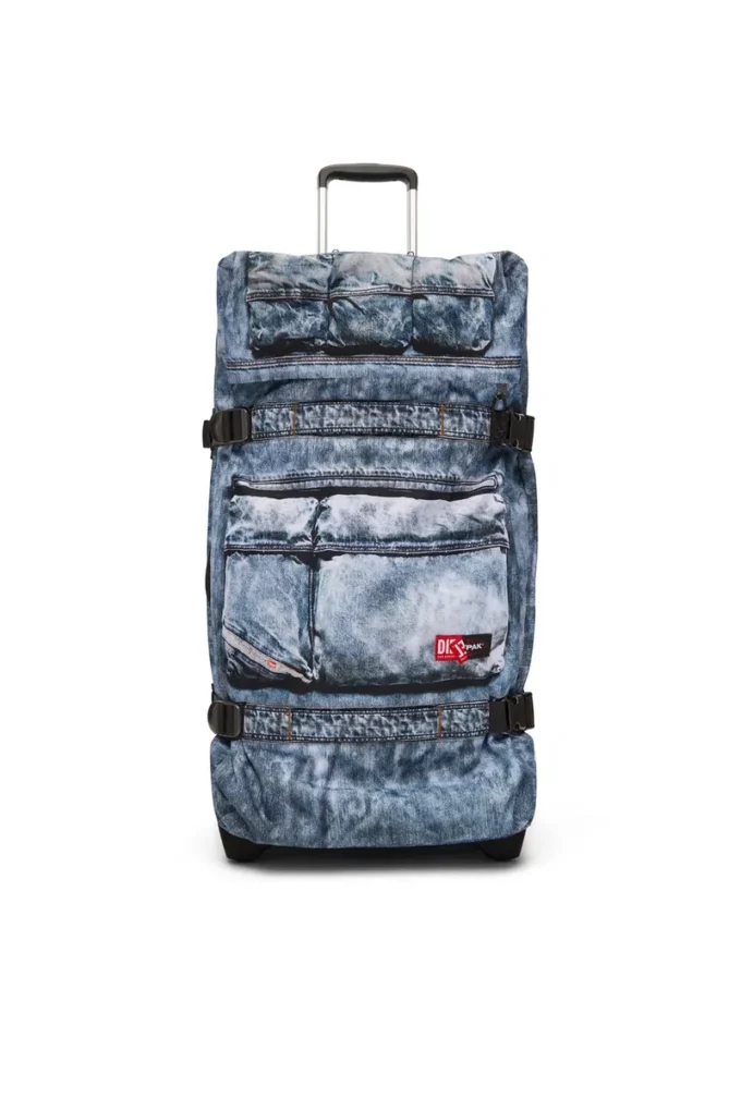 Diesel transit’r l Trompe l’oeil denim seyahat çantası