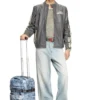 Diesel transit’r s Trompe l’oeil denim kabin çantası