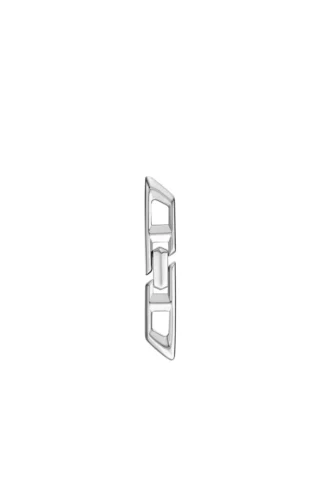 dl1348040 gümüş mücevher D Logo Gümüş Damla Küpe