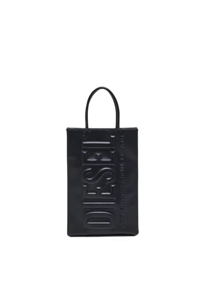 dsl 3d shopper m x Kabartmalı logolu Dsl 3D M-PU tote çanta