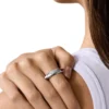 dx1584040 jewel Paslanmaz Çelik Bant Yüzük