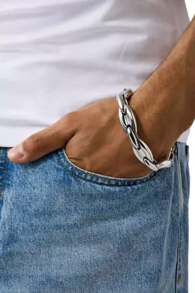 dx1585040 jewel Paslanmaz Çelik Zincir Bileklik