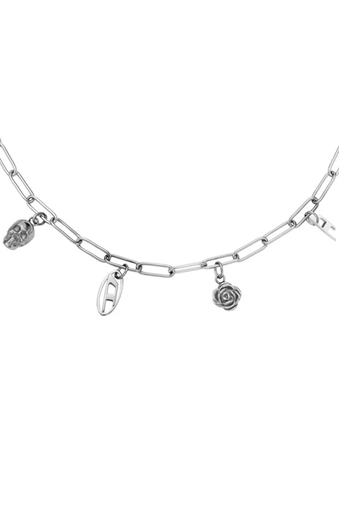 dx1605040 Paslanmaz Çelik Charm Kolye