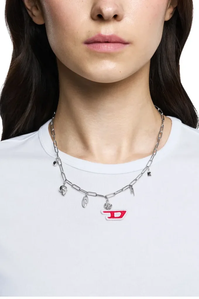dx1605040 Paslanmaz Çelik Charm Kolye