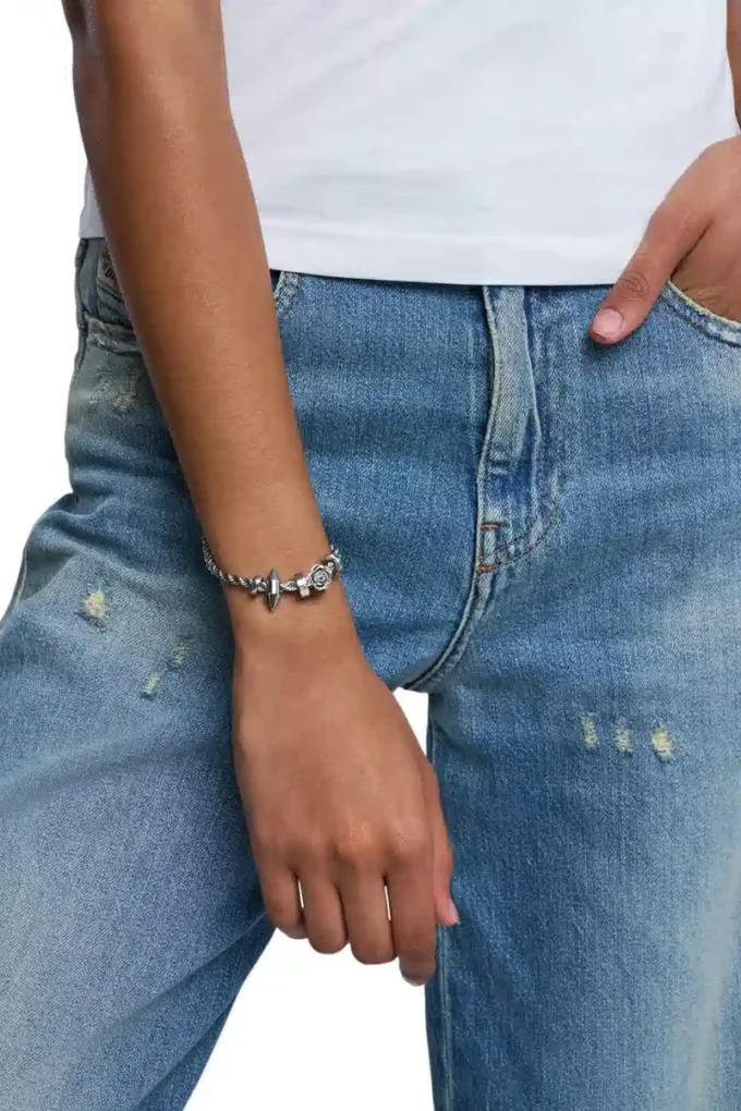 dx1622040 takı Paslanmaz çelik charm bilezik