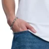 dx1633040 takı Paslanmaz çelik zincir bileklik
