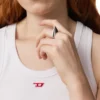 dx1641040 takı Paslanmaz çelik sivri uçlu yüzük