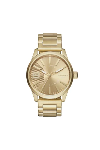 dz1761 Rasp altın çok bağlantılı kayışlı saat, 46 mm