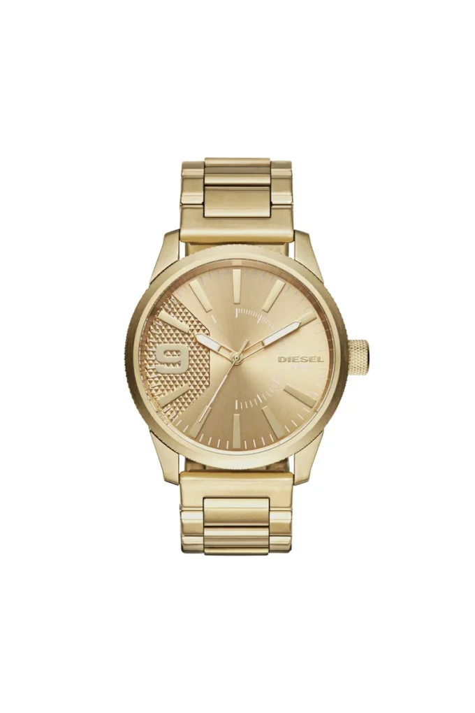 dz1761 Rasp altın çok bağlantılı kayışlı saat, 46 mm