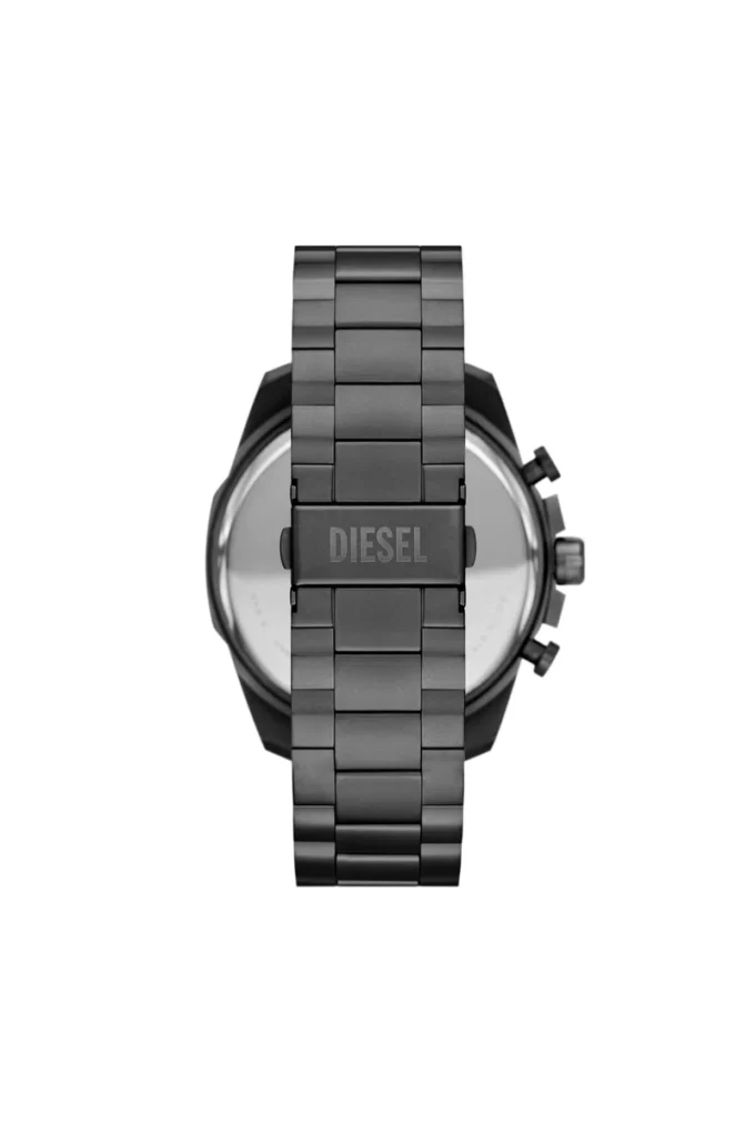 dz4676 Diesel Mega Chief Slim Kronograf Gri Paslanmaz Çelik Saat