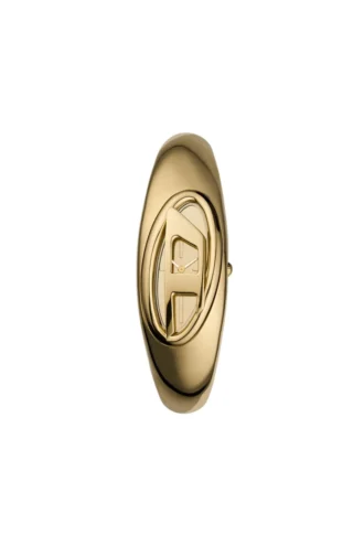 dz5608 saat Wonder-D İki İbreli Altın Rengi Paslanmaz Çelik Saat