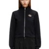 f-flacin Kesik logolu fermuarlı sweatshirt