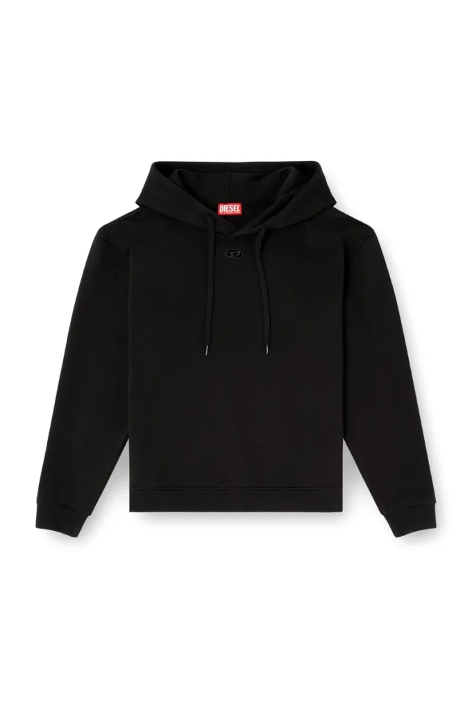 f-normy-hood-od Oval D logolu pamuklu kapüşonlu sweatshirt