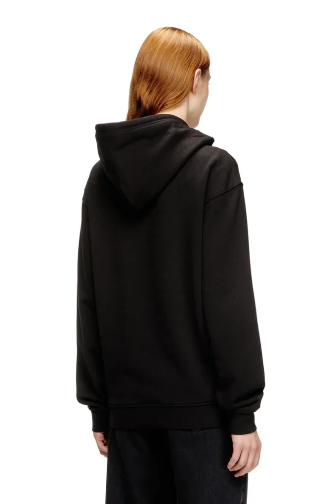 f-normy-hood-od Oval D logolu pamuklu kapüşonlu sweatshirt