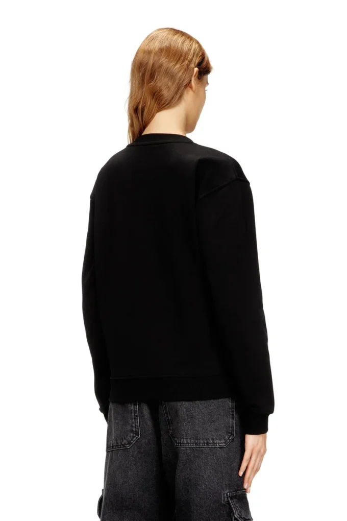 f-normy-od Oval D nakışlı pamuklu sweatshirt