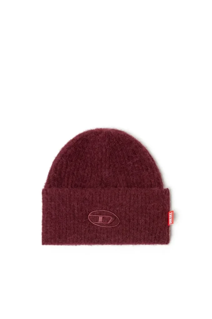 fr-k-lollo-hat Oval D nakışlı bordo bere