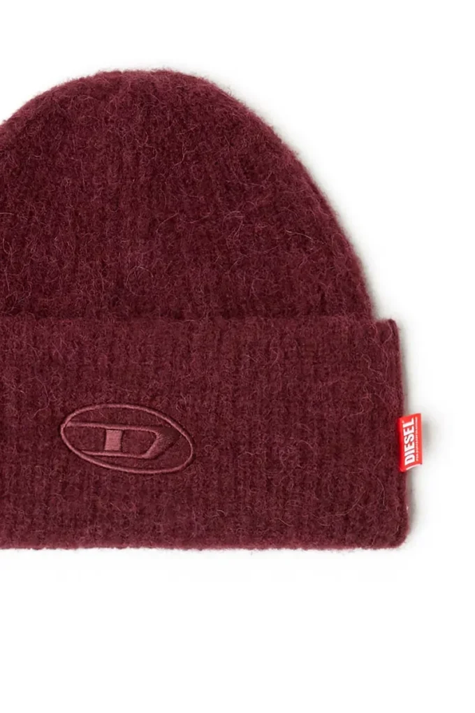 fr-k-lollo-hat Oval D nakışlı bordo bere