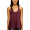 fr-t-ipsya Oval D detaylı bordo tank top