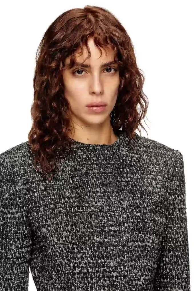 g-crop-g Buklet kumaştan kısa ceket