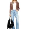 grab-d hobo l Grab-D L-Parlak PU’dan üretilmiş büyük boy buruşuk hobo çanta