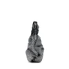 grab-d hobo s Grab-D S-Small scrunched hobo çanta, kristal denim