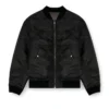 j-held Oval D detaylı, yastıklı naylon bomber ceket