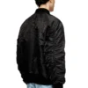 j-held Oval D detaylı, yastıklı naylon bomber ceket