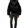 j-scotts-padded-a Streç naylon sargılı puffer ceket